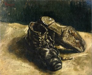 A Pair of Shoes 2 by Oil Painting Reproduction