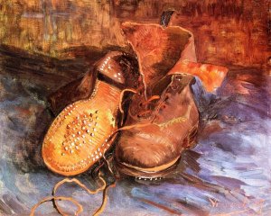 A Pair of Shoes 3 by Oil Painting Reproduction