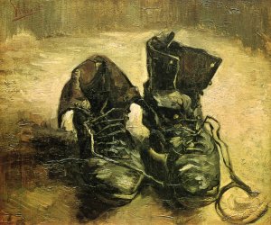 A Pair of Shoes by Vincent van Gogh Oil Painting Reproduction