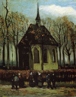 Chapel at Nuenen by Vincent van Gogh Oil Painting Reproduction