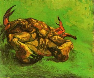 Crab on Its Back by Vincent van Gogh Oil Painting Reproduction