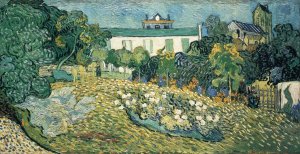 Daubigny's Garden by Oil Painting Reproduction