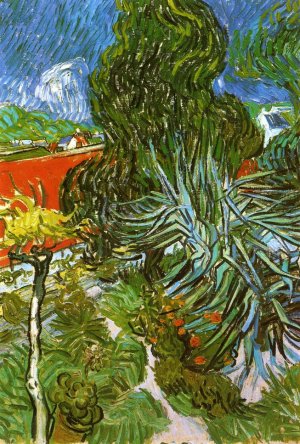 Doctor Gauchet's Garden in Auvers by Oil Painting Reproduction