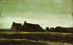 Farms by Oil Painting Reproduction