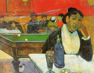 Night Cafe in Arles Madame Ginoux by Oil Painting Reproduction