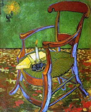 Paul Gauguin's Armchair by Vincent van Gogh Oil Painting Reproduction