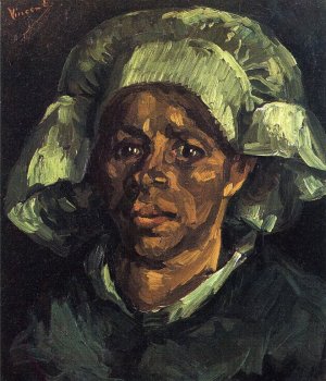 Peasant Woman, Portrait of Gordina de Groot by Oil Painting Reproduction