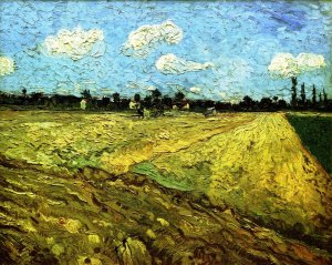 Plowed Field by Vincent van Gogh Oil Painting Reproduction