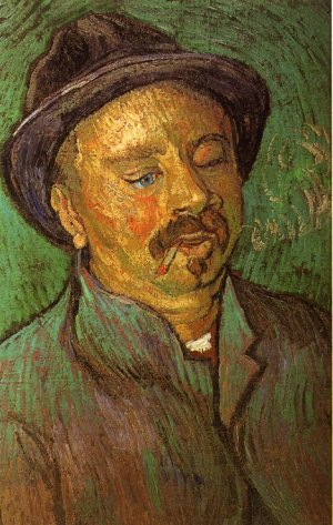 Portrait of a One-Eyed Man by Oil Painting Reproduction