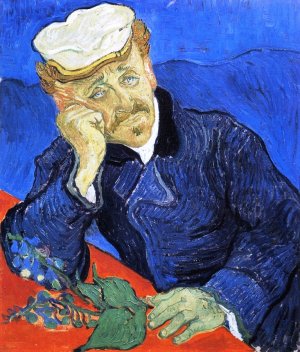 Portrait of Doctor Gachet II by Vincent van Gogh Oil Painting Reproduction