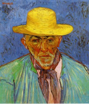 Portrait of Patience Escalier, Shepherd in Provence by Oil Painting Reproduction