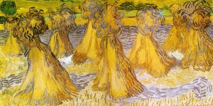 Sheaves of Wheat by Oil Painting Reproduction