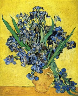 Still Life with Irises by Vincent van Gogh Oil Painting Reproduction