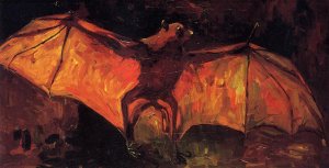 Stuffed Bat by Oil Painting Reproduction