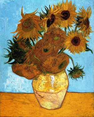 Sunflowers by Oil Painting Reproduction