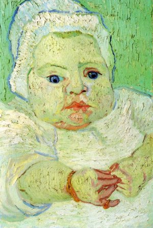 The Baby Marcelle Roulin by Oil Painting Reproduction