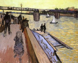 The Bridge at Trinquetaille by Vincent van Gogh Oil Painting Reproduction