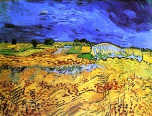 The Fields by Oil Painting Reproduction