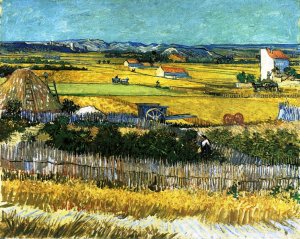 The Harvest by Vincent van Gogh Oil Painting Reproduction