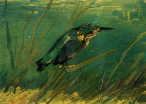 The Kingfisher by Oil Painting Reproduction