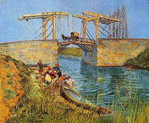 The Langlois Bridge at Arles with Women Washing (also known as Bridge at Arles (Women Washing))