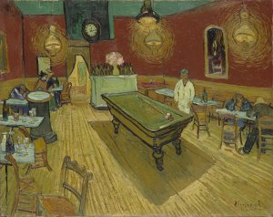 The Night Cafe by Vincent van Gogh Oil Painting Reproduction