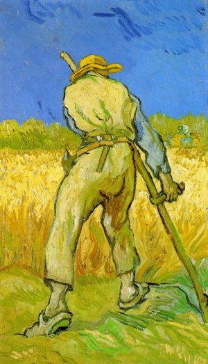 The Reaper after Millet by Oil Painting Reproduction