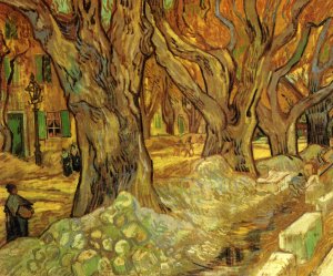 The Road Menders by Vincent van Gogh Oil Painting Reproduction