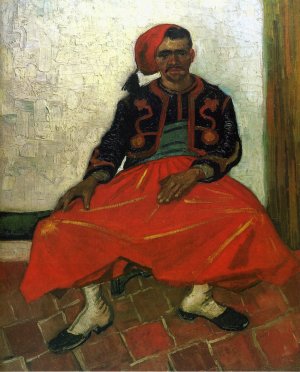 The Seated Zouave by Oil Painting Reproduction