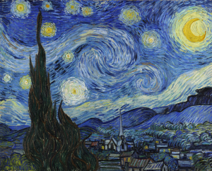 The Starry Night by Vincent van Gogh Oil Painting Reproduction