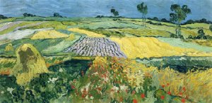 Wheatfields by Oil Painting Reproduction